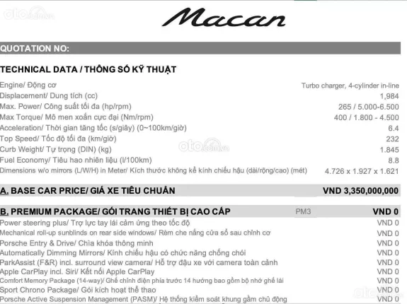 Porsche Macan 2022 - Xe đã lăn bánh đúng 10.666km full Ls bảo dưỡng