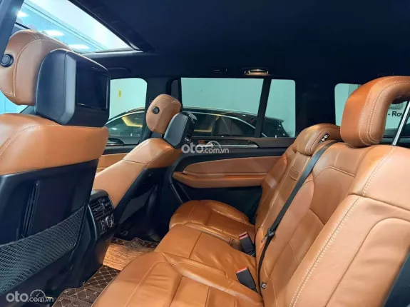 Mercedes-Benz GLS 450 4Matic 2017 - Ghế nâu sang trọng, bao check thoải mái