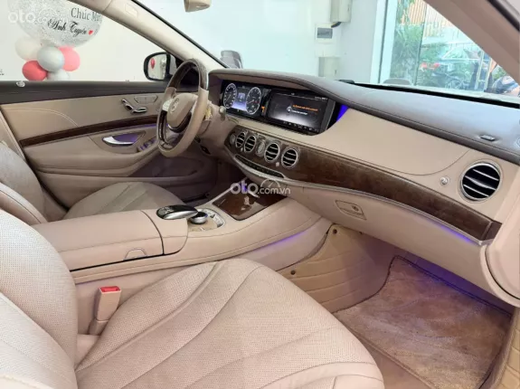 Mercedes-Benz S400 3.0 V6 2015 - Xe đã độ lên full maybach S450 cực đẹp