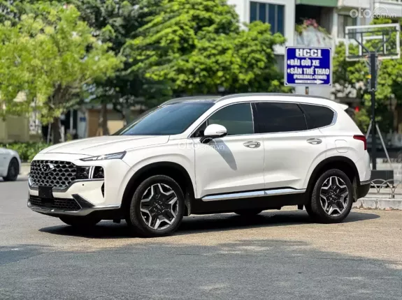 Hyundai Santa Fe 2.2 Dầu Cao cấp 2023 - Xe đẹp cam kết đầy đủ