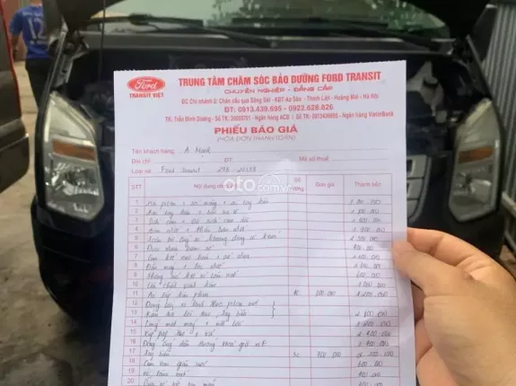 Ford Transit SVP 2019 - Một Chủ Hà Nội