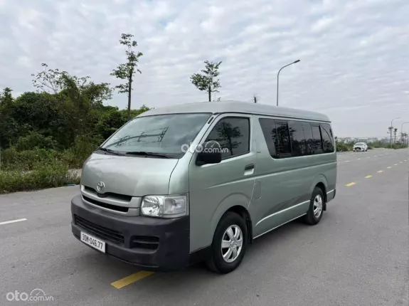Toyota Hiace 2008 - Bán Toyota Hiace tải van 6 chỗ 2008, máy dầu, Xe không lỗi gì