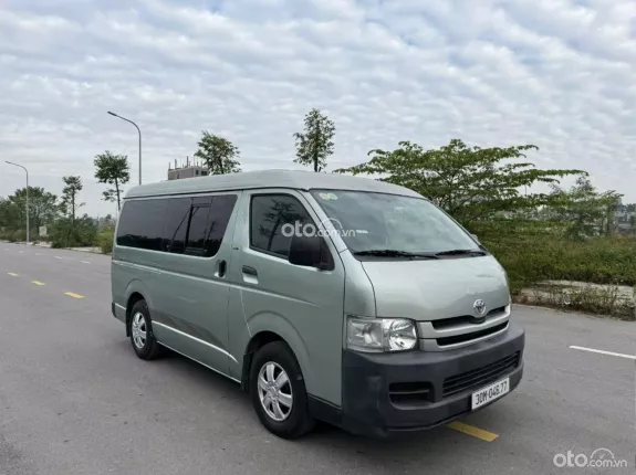 Toyota Hiace 2008 - Bán Toyota Hiace tải van 6 chỗ 2008, máy dầu, Xe không lỗi gì