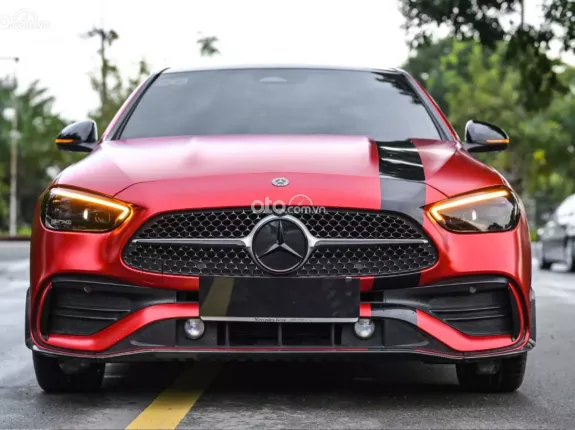 Mercedes-Benz C300 AMG First Edition 2022 - XANH WARP ĐỎ NHÁM CỰC ĐẸP