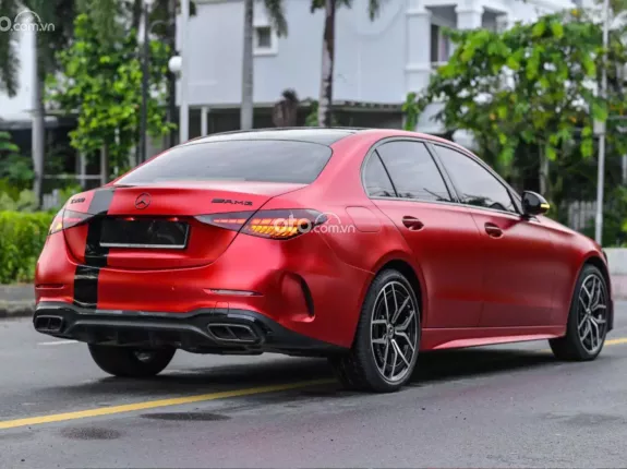 Mercedes-Benz C300 AMG First Edition 2022 - XANH WARP ĐỎ NHÁM CỰC ĐẸP
