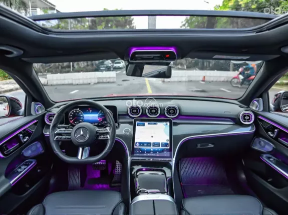 Mercedes-Benz C300 AMG First Edition 2022 - XANH WARP ĐỎ NHÁM CỰC ĐẸP