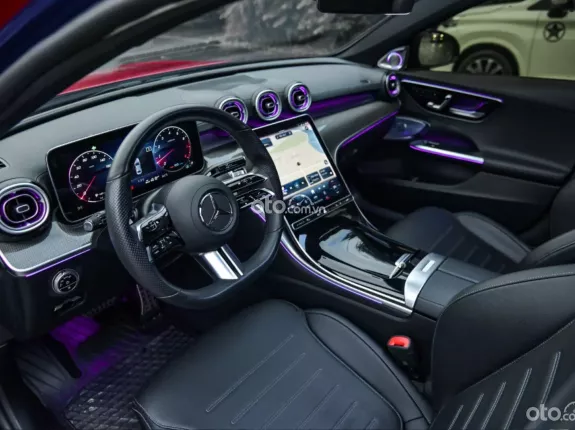 Mercedes-Benz C300 AMG First Edition 2022 - XANH WARP ĐỎ NHÁM CỰC ĐẸP