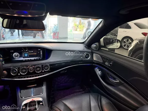 Mercedes-Benz S400 3.0 V6 2014 - Xe đã lên full maybach S560 và full nội thất S450 (vô lăng, màn hình,.. )