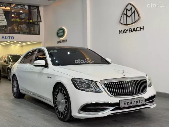 Mercedes-Benz S400 3.0 V6 2014 - Xe đã lên full maybach S560 và full nội thất S450 (vô lăng, màn hình,.. )