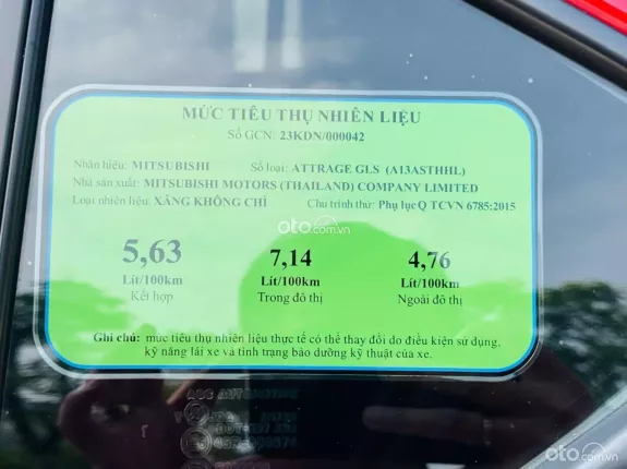 Mitsubishi Attrage CVT Premium 2024 - Tiết Kiệm Lên Đến 100 Triệu
