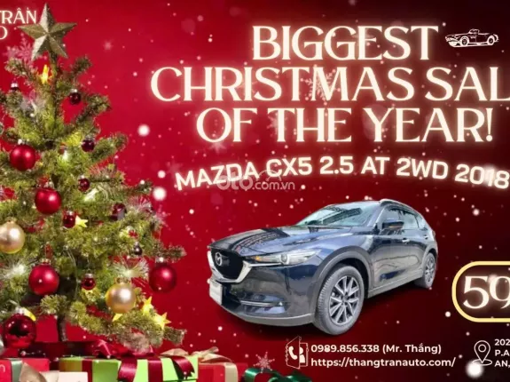 Mazda CX-5 2.5L Signature Premium AWD 2018 - Odo chỉ 4 vạn hơn - Xe siêu mới đã thêm trang bị - 1 chủ từ đầu