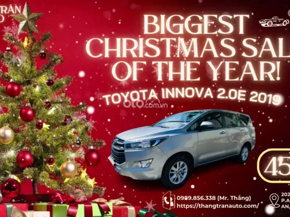 Toyota Innova 2.0E 2019 - Xe đẹp, giá hợp lý
