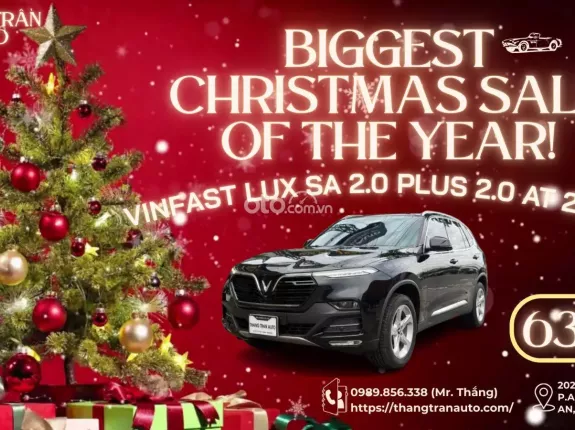 VinFast LUX SA2.0 Nâng cao 2021 - Bao rút hồ sơ gốc. Hỗ trợ sang tên