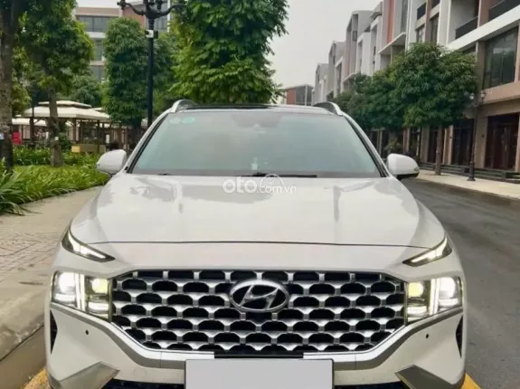 Hyundai Santa Fe 2.5 Xăng Cao cấp 2021 - SantaFe Cao cấp 2.5L Sx2021 Form mới 2022 Máy xăng 2 cầu