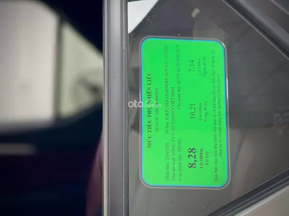 Toyota Fortuner 2.4 AT 4x2 Legender 2020 - Xe sản xuất 2020, model 2021 như mới