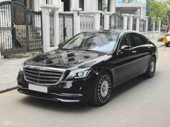 Mercedes-Benz S450 4Matic 2017 - S450 sx2017 trắng nội thất kem siêu đẹp