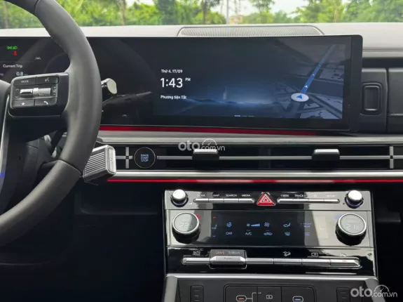 Hyundai Santa Fe Prestige 2024 - Xe chạy 2v km zin - sơn zin cả xe, 1 chủ sử dụng biển Hà nội