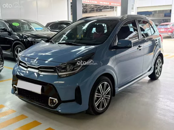 Kia Morning GT-LINE 2022 - Odo 1v2 km siêu lướt màu xanh cực đẹp, anh chị mua cho người nhà yên tâm