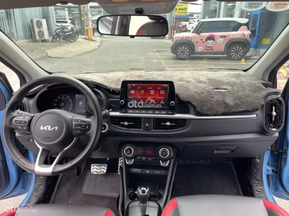 Kia Morning GT-LINE 2022 - Odo 1v2 km siêu lướt màu xanh cực đẹp, anh chị mua cho người nhà yên tâm
