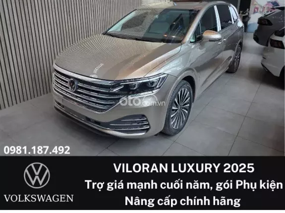 Volkswagen Viloran Luxury 2025 - Hàng ghế Thương gia VIP, tặng kèm Bệ bước chân và quà tặng hấp dẫn