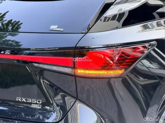 Lexus RX 350 2023 - Xe lướt màu đen nội thất nâu cực đẹp