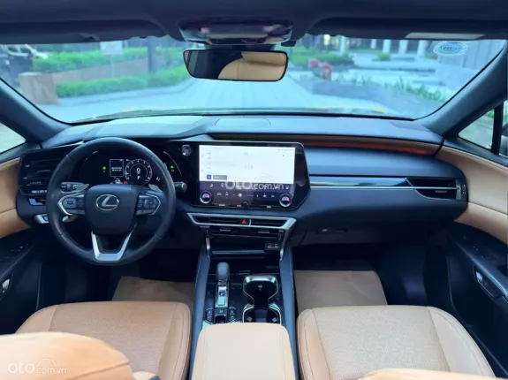 Lexus RX 350 2023 - Xe lướt màu đen nội thất nâu cực đẹp