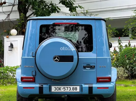 Mercedes-Benz AMG G63 2022 - Siêu phẩm SUV hạng sang màu Blue China Ngọc Trai hiếm có