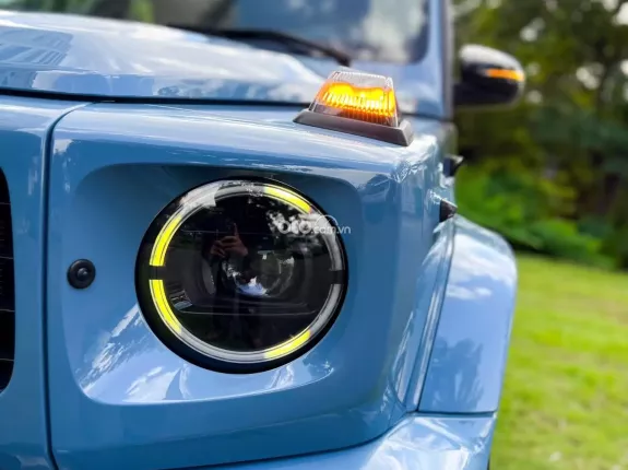 Mercedes-Benz AMG G63 2022 - Siêu phẩm SUV hạng sang màu Blue China Ngọc Trai hiếm có