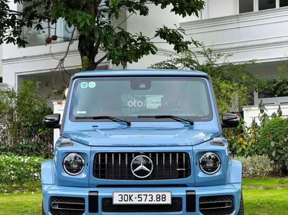 Mercedes-Benz AMG G63 2022 - Siêu phẩm SUV hạng sang màu Blue China Ngọc Trai hiếm có
