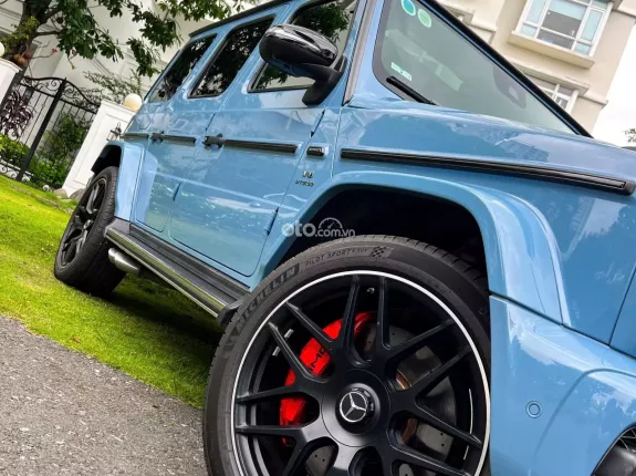 Mercedes-Benz AMG G63 2022 - Siêu phẩm SUV hạng sang màu Blue China Ngọc Trai hiếm có