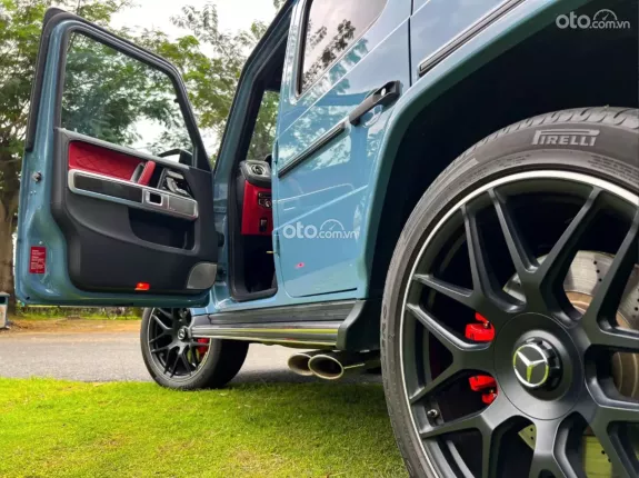 Mercedes-Benz AMG G63 2022 - Siêu phẩm SUV hạng sang màu Blue China Ngọc Trai hiếm có