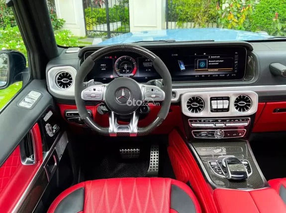 Mercedes-Benz AMG G63 2022 - Siêu phẩm SUV hạng sang màu Blue China Ngọc Trai hiếm có