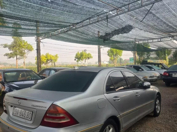 Mercedes-Benz C200 2.0 AT 2002 - Bán Mercedes C200 2002 số tự động 60triệu