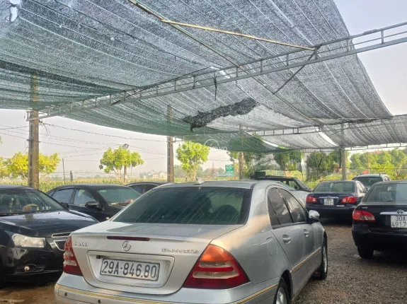 Mercedes-Benz C200 2.0 AT 2002 - Bán Mercedes C200 2002 số tự động 60triệu