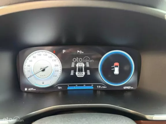 Hyundai Santa Fe 2.2L Dầu Cao cấp 2021 - Xe chạy 6v km zin full lịch sử hãng a