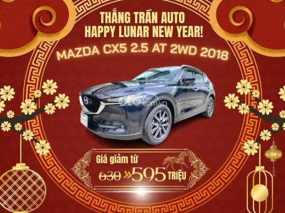 Mazda CX-5 2.5L Signature Premium AWD 2018 - Odo chỉ 4 vạn hơn - Xe siêu mới đã thêm trang bị - 1 chủ từ đầu