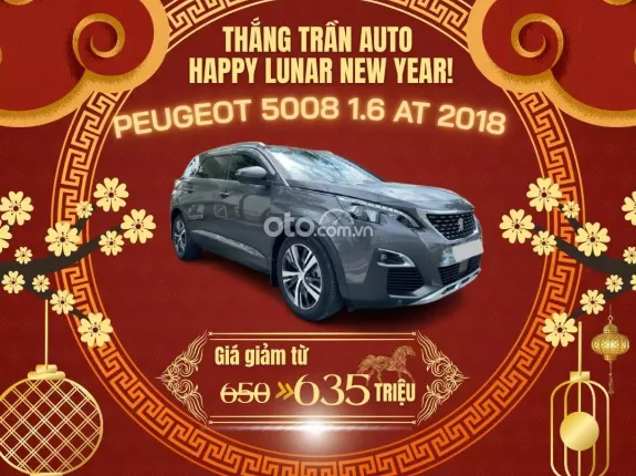 Peugeot 5008 Allure 2018 - Bảo dưỡng 5000 km thay nhớt một lần miễn phí