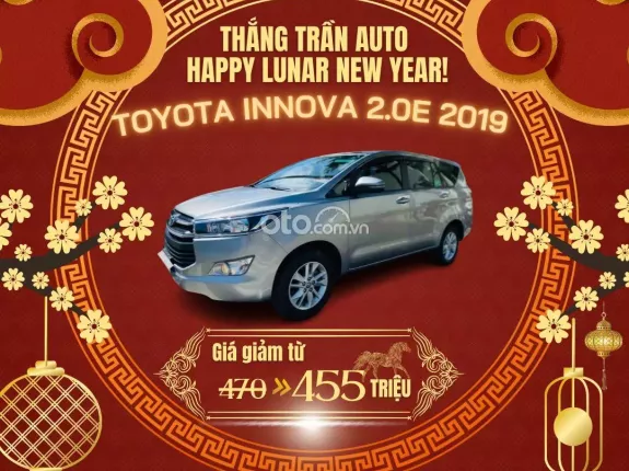 Toyota Innova 2.0E 2019 - Xe đẹp, giá hợp lý