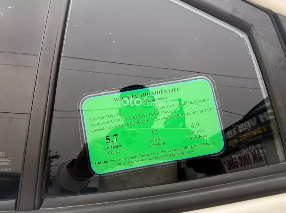 Toyota Vios 1.5G AT 2019 - Zin từ cò hỗ trợ bank