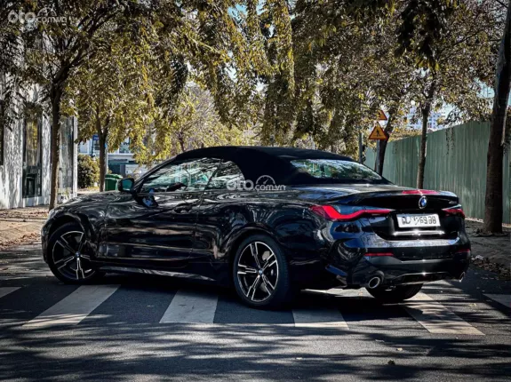 BMW 430i Convertible 2023 - Xe màu đen nội thất nâu