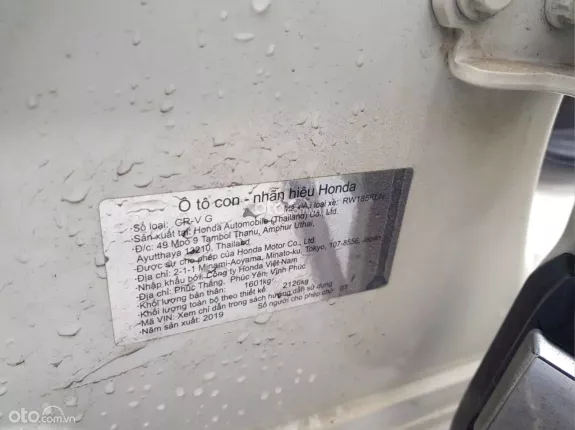 Honda CR-V 2019 - Xe nhập Thái, cực đẹp, liên hệ em giá tốt