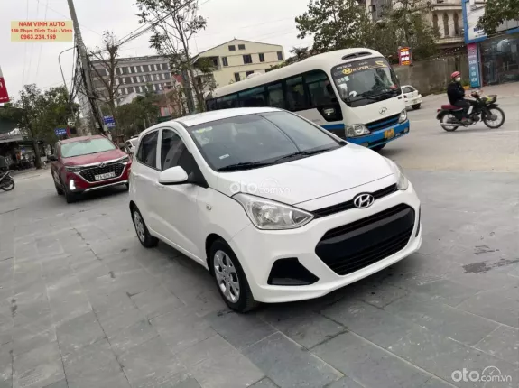 Hyundai Grand i10 2014 - Keo chỉ nguyên, zin màu trắng