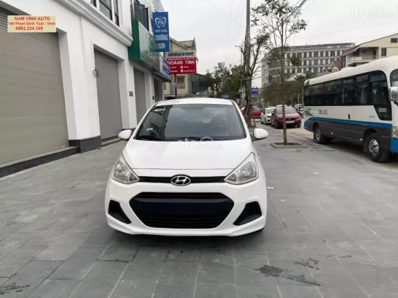 Hyundai Grand i10 2014 - Keo chỉ nguyên, zin màu trắng