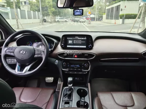 Hyundai Santa Fe 2.2 Dầu Cao cấp 2021 - Hyundai Santafe 2.2D Htrac 2021 (full dầu)