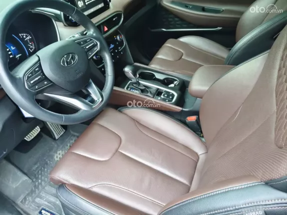 Hyundai Santa Fe 2.2 Dầu Cao cấp 2021 - Hyundai Santafe 2.2D Htrac 2021 (full dầu)