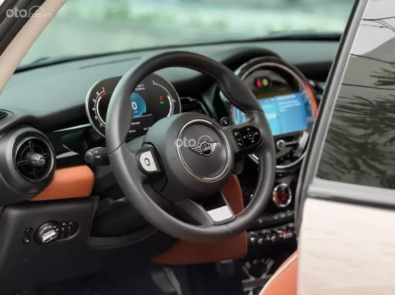 Mini Cooper S 3 cửa 2022 - Hatchback màu xám nội thất nâu sang trọng