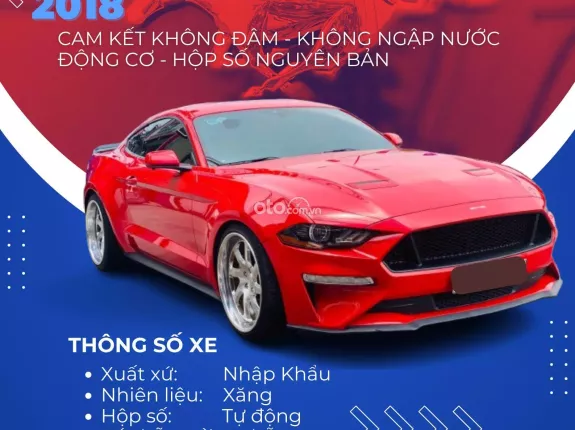Ford Mustang 2018 - Xe siêu mới 3v, bản cao cấp nhất - Giá thiện chí, bao giá tốt, bao chất lượng, bao thủ tục A-z