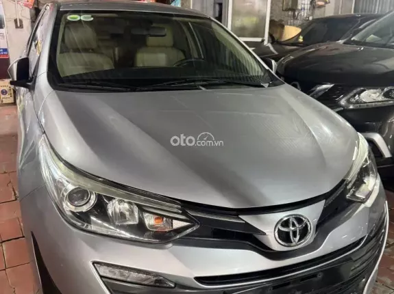 Toyota Vios 1.5G AT 2019 - Xe màu bạc bản full