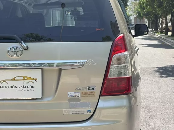 Toyota Innova 2.0G 2012 - 2.0AT (IG) - Form mới mẫu mới - MPV 8 chỗ số tự động rộng rãi nhất Phân khúc