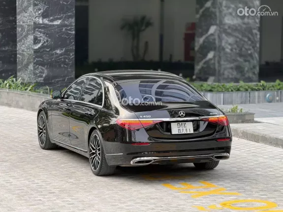 Mercedes-Benz S450 4Matic Luxury 2022 - Xe màu đen nội thất nâu, đăng ký 2023